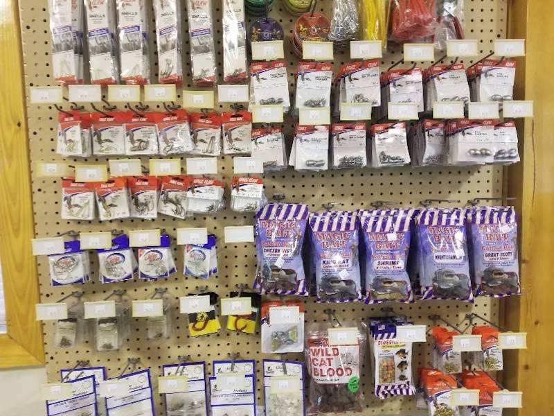 Supplies and Goodies inside the store