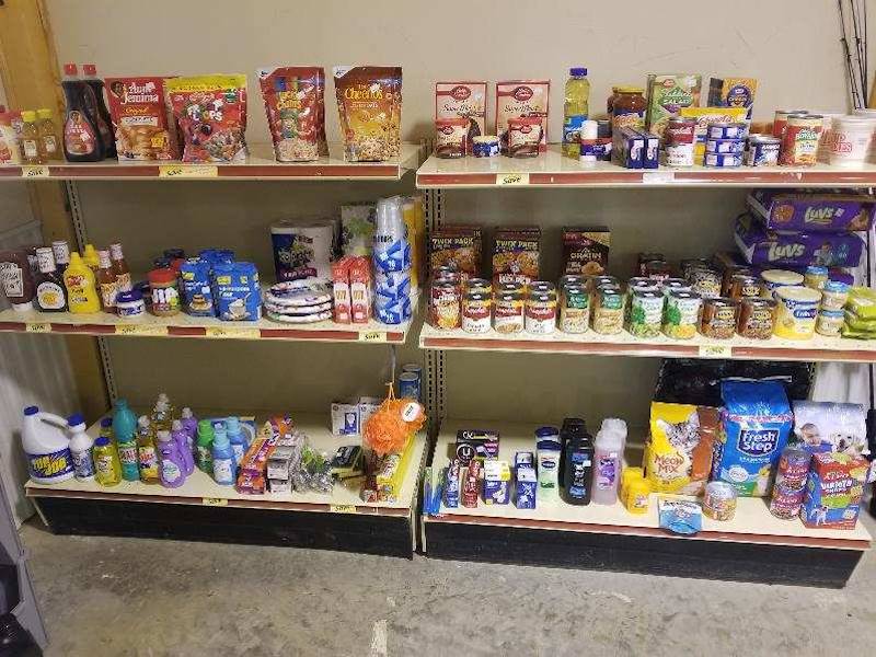 Supplies and Goodies inside the store