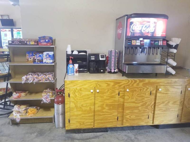 Supplies and Goodies inside the store